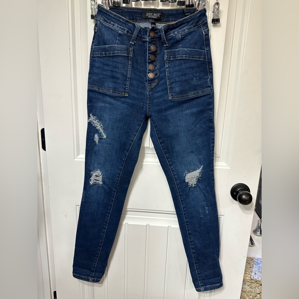 Distressed Judy Blue Jeans